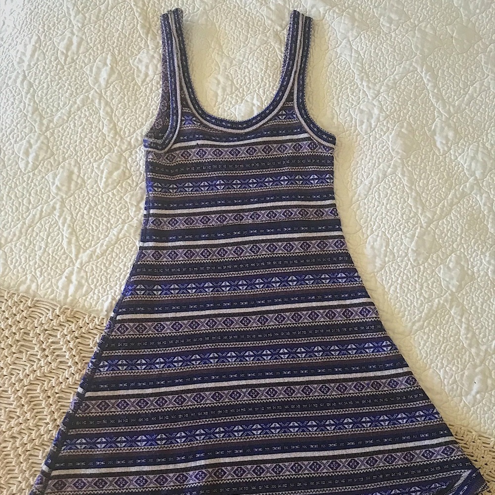 Free People Tribal Sweater Dress Size M